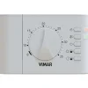Termostato elettronico Vimar a rotella da incasso bianco