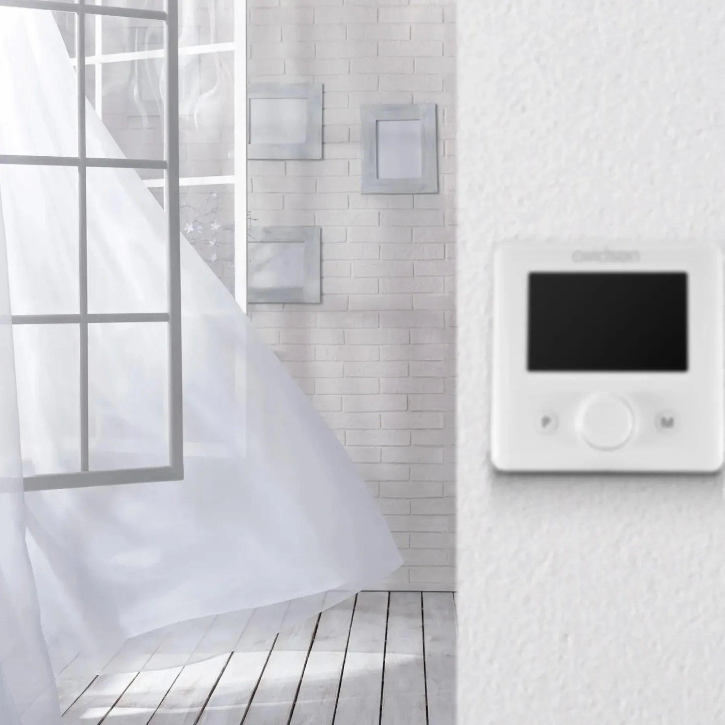 Termostato Smart Home Wifi Avidsen HomeFlow WL a batteria wireless