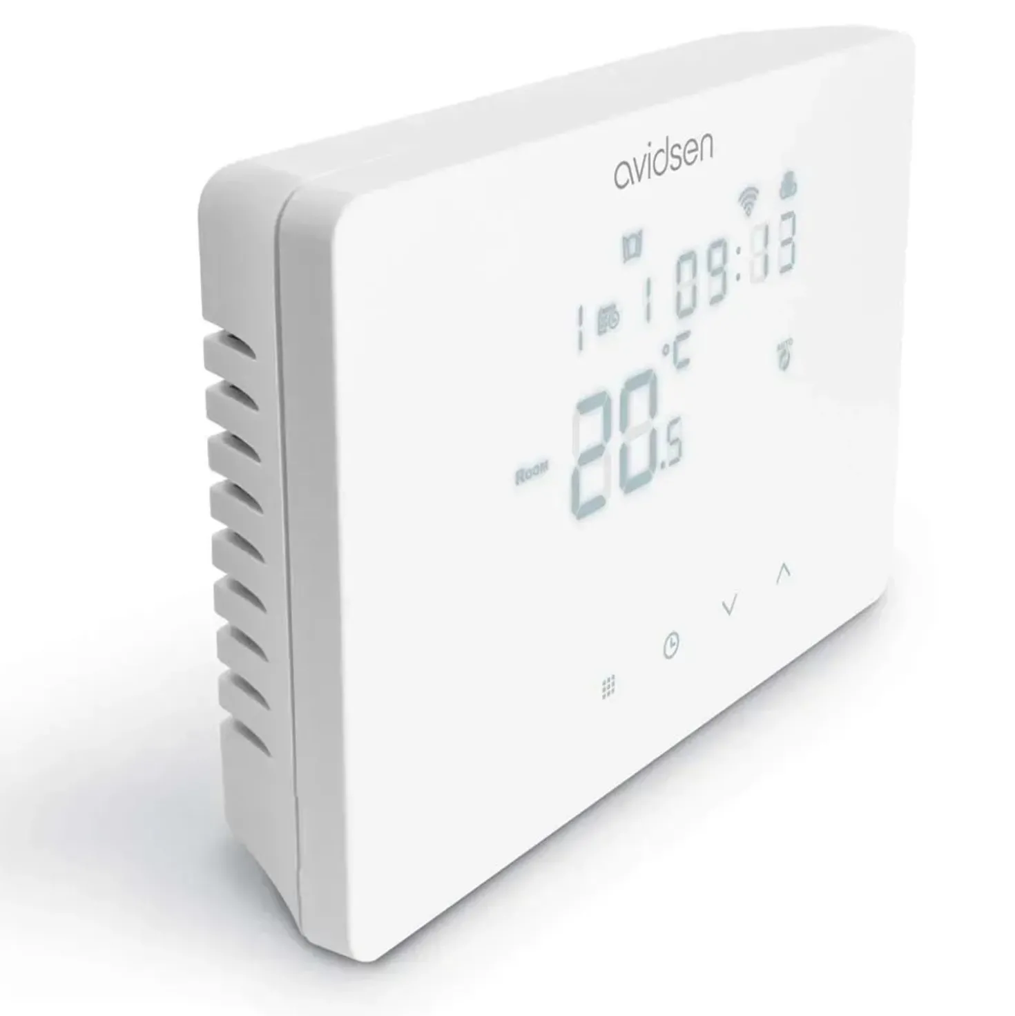 Termostato Smart WiFi HomeTemp W Avidsen bianco Google Home ed Alexa