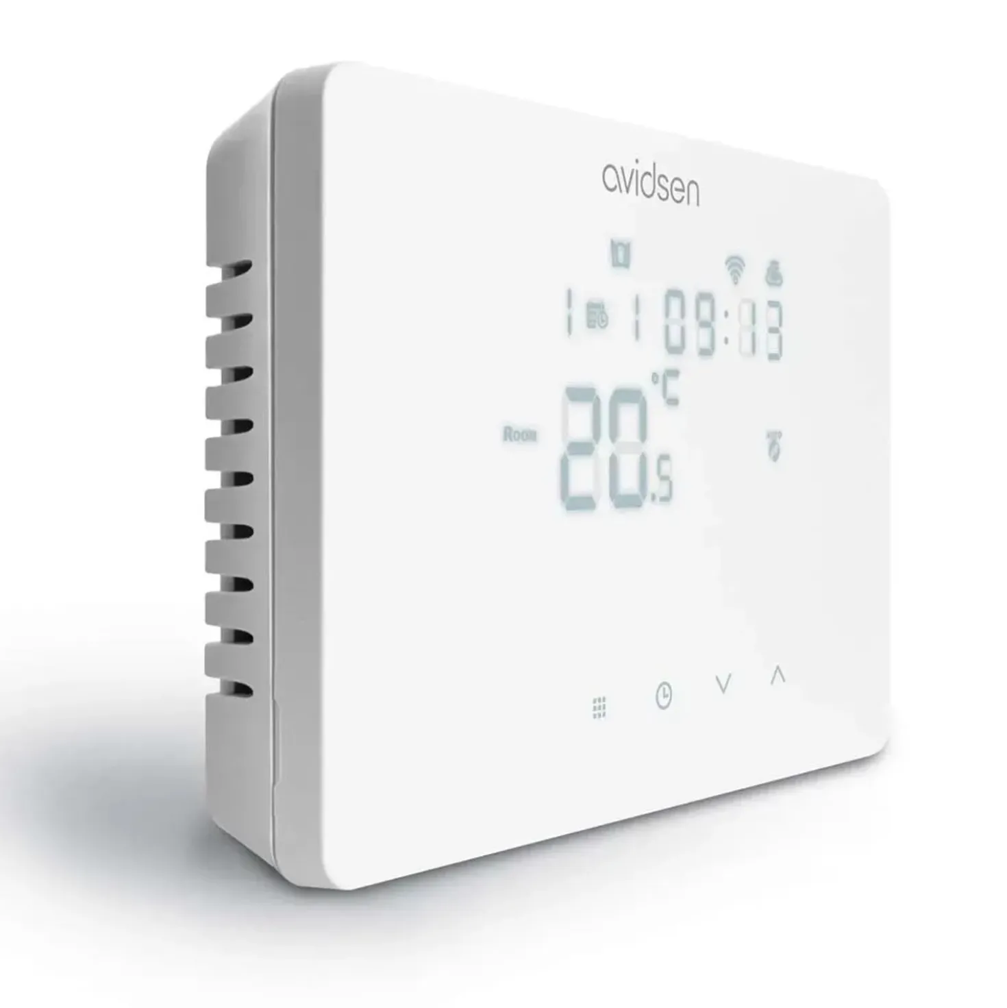 Termostato Smart WiFi HomeTemp W Avidsen bianco Google Home ed Alexa