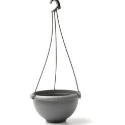 Terrae Basket con gancio universale 25 cm grigio Fumo