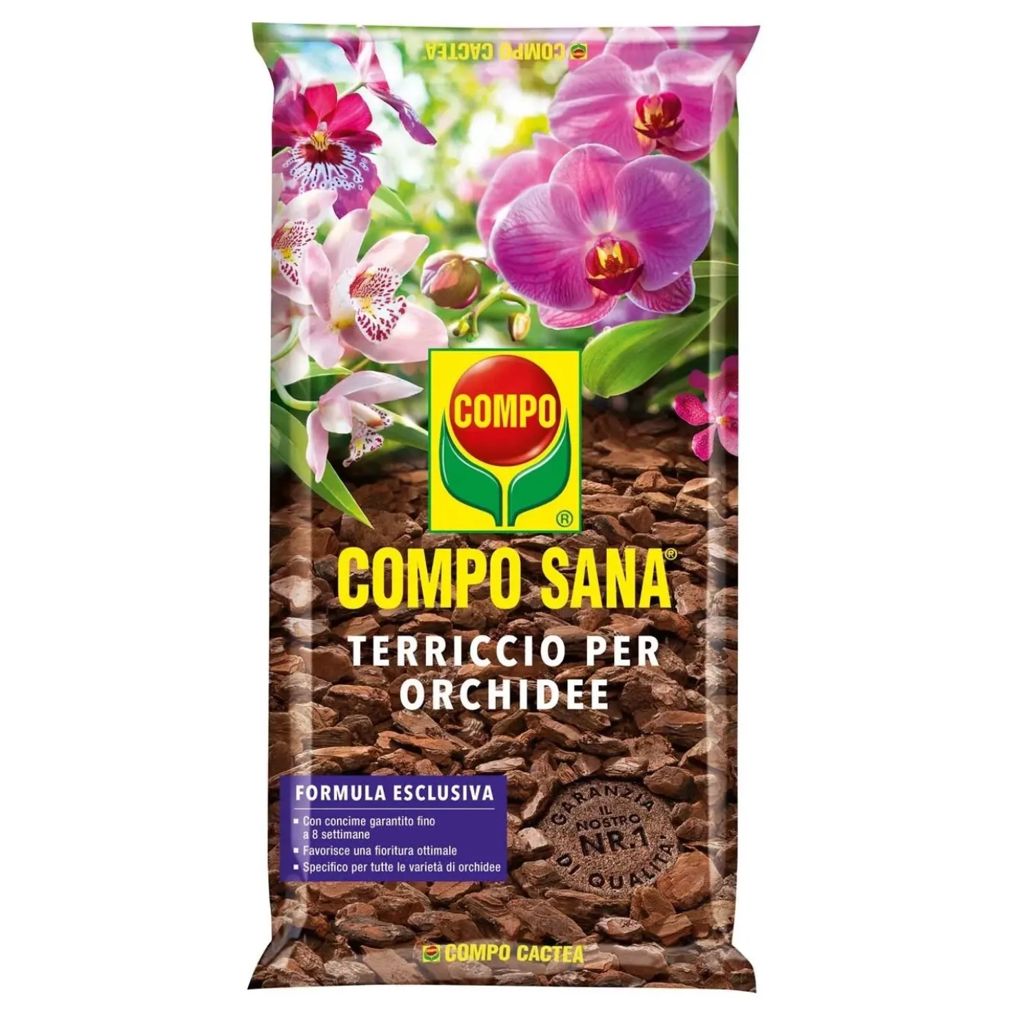 Terriccio per Orchidee Compo Sana 5 l