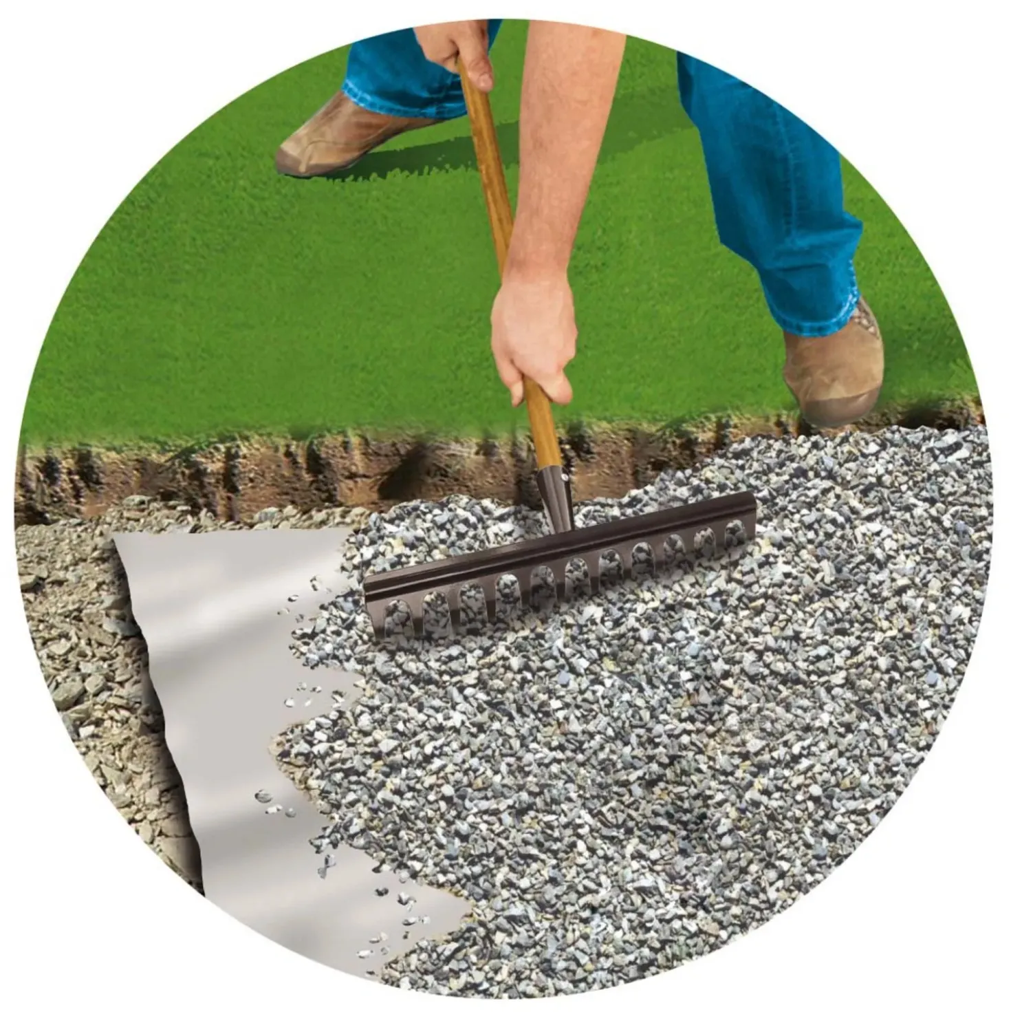 Tessuto non tessuto TNT stabilizzante Onduline 1x10 m