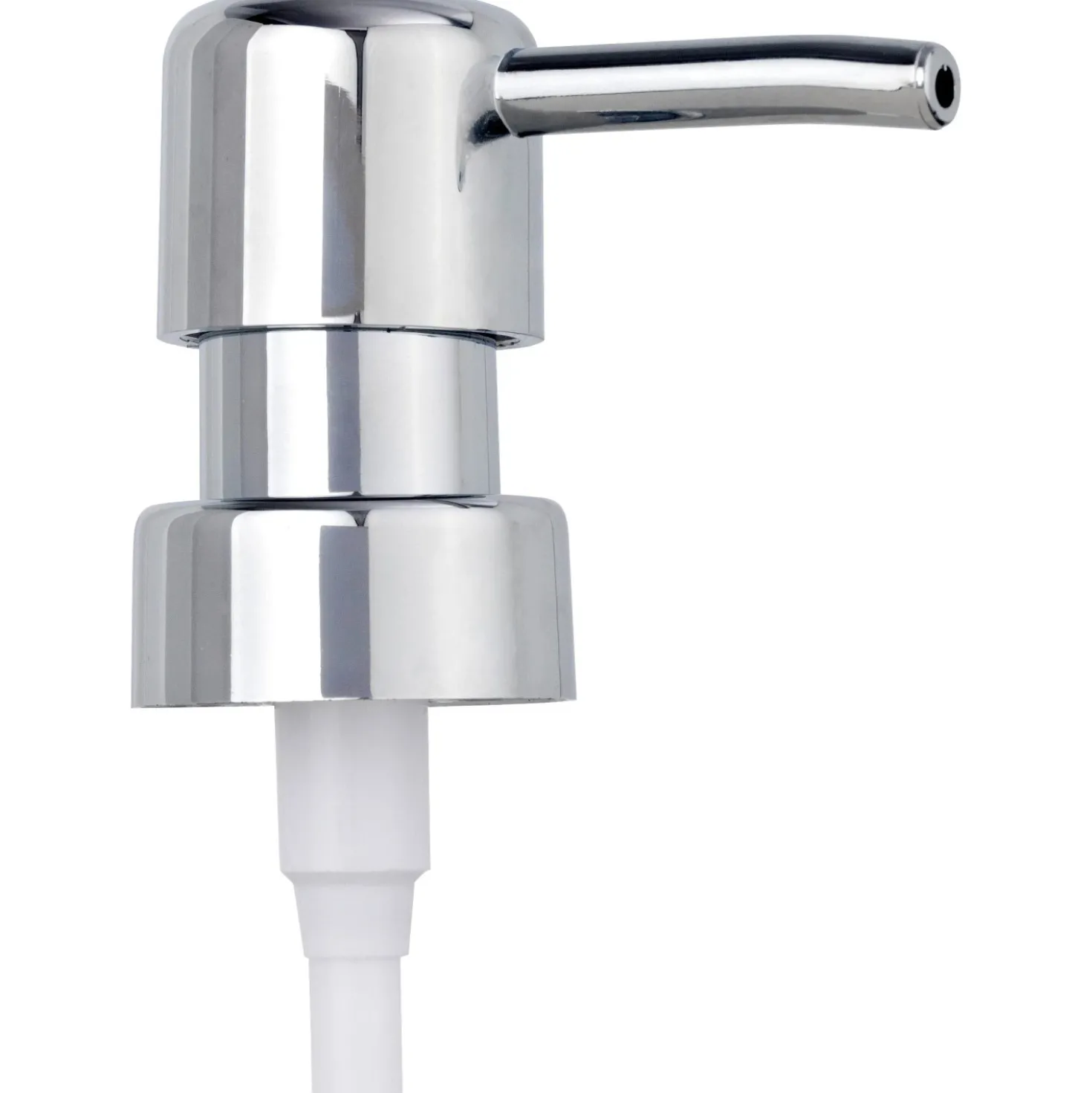 Testa della pompa di ricambio per Dispenser sapone Wenko cromo rotondo