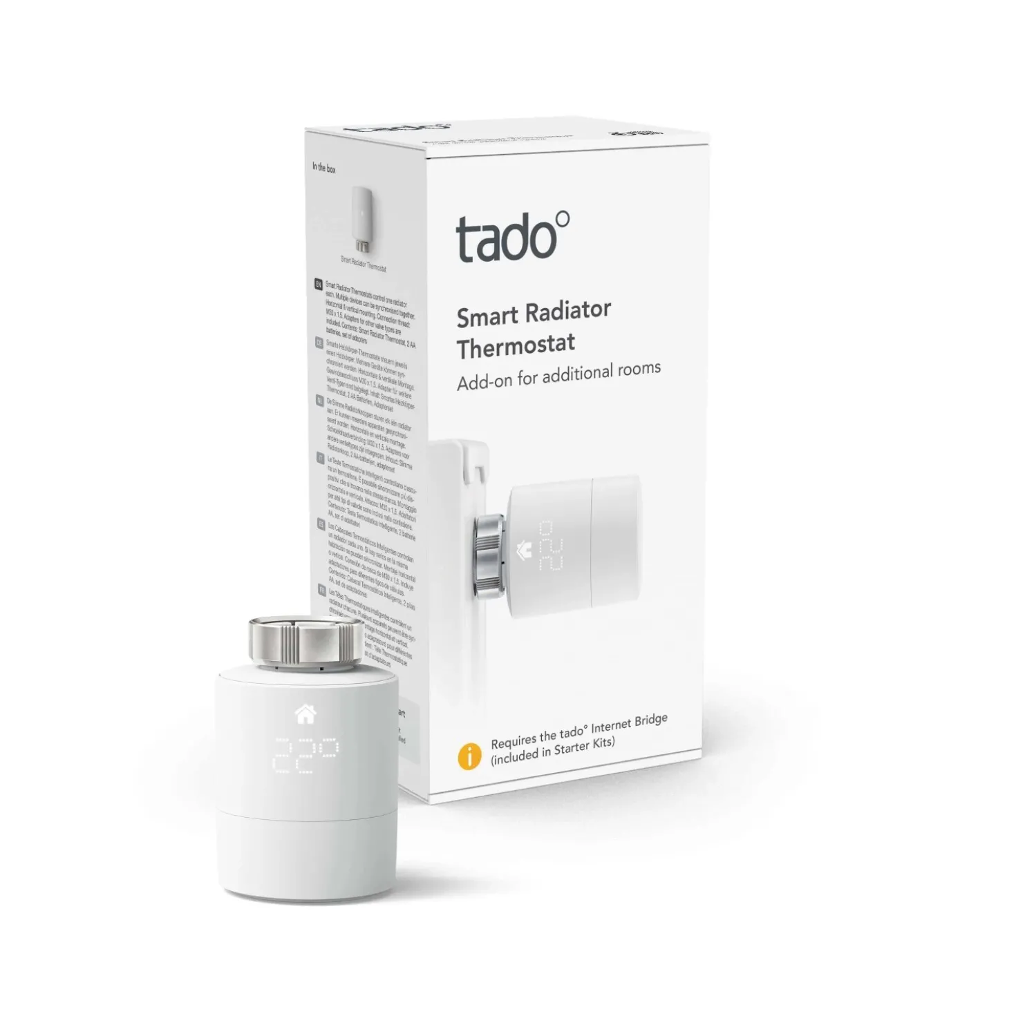 Testa Termostatica Smart Home aggiuntiva al kit di base V3+