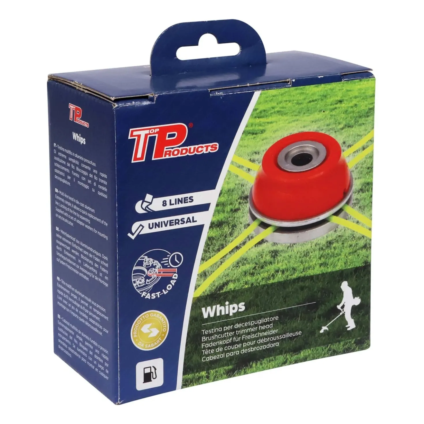 Testina per decespugliatore multifilo universale Whips