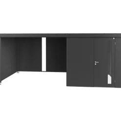 Tetto laterale Biohort per casetta Neo 2A/2B/2C/2D Gri scuro met