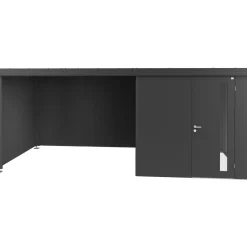 Tetto laterale Biohort per casetta Neo 2A/2B/2C/2D Gri scuro met