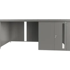 Tetto laterale Biohort per casetta Neo 2A/2B/2C/2D Grigio quarz met
