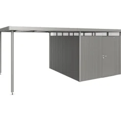 Tettoia laterale Biohort HighLine H5/H6 L grigio quarzo