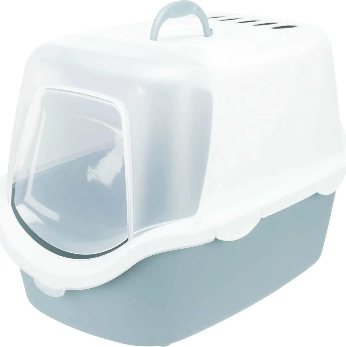 Toilette Cathy easy clean Stefanplast blu e bianco