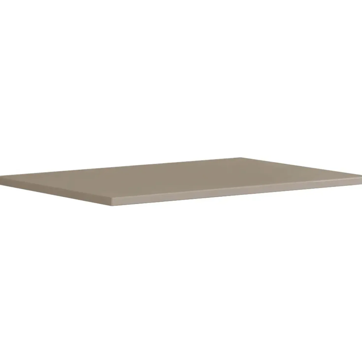 Top di finitura Bali laccato lucido visone l59,7 x h1,8 x p45,5 cm