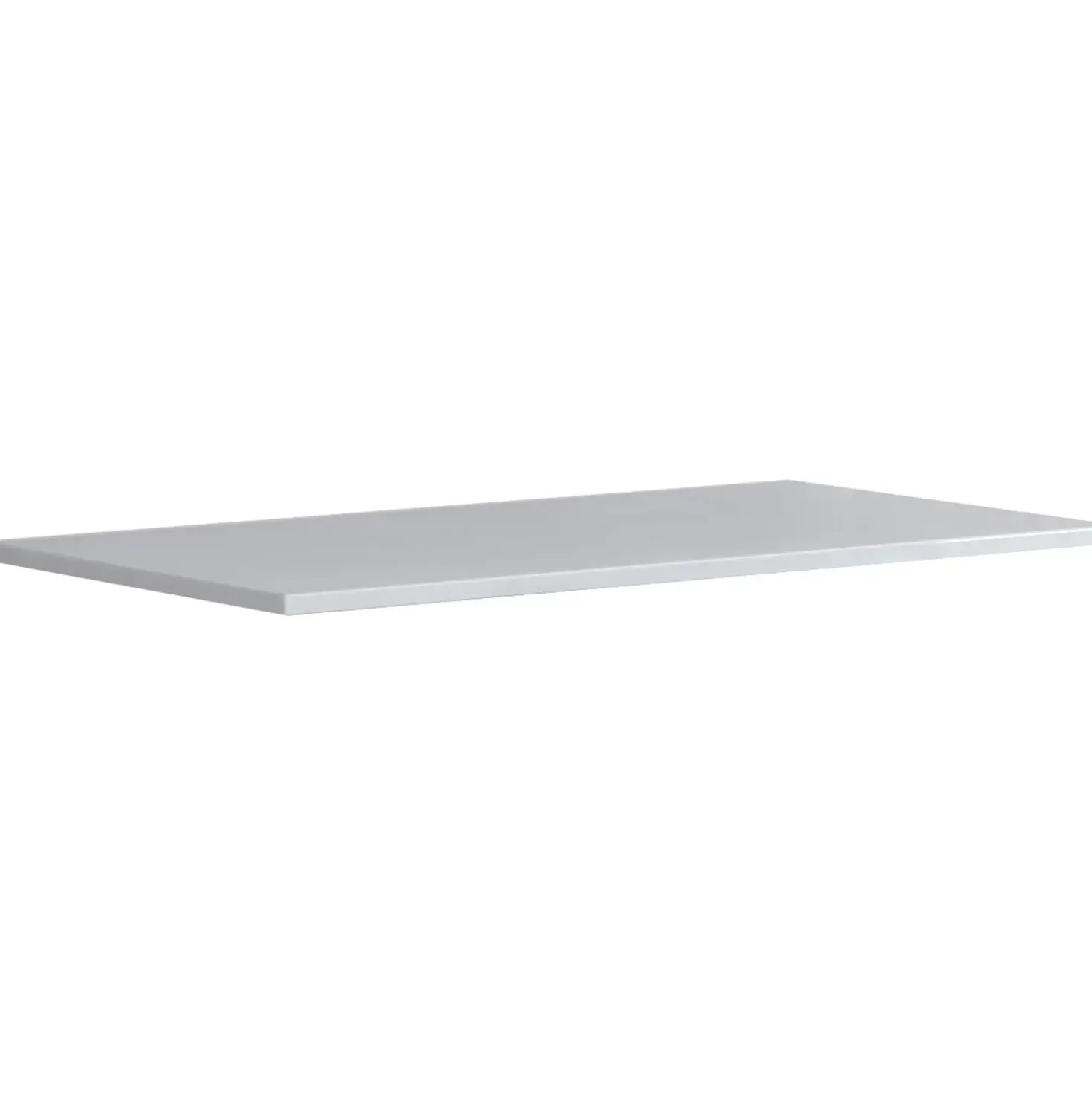 Top di finitura Bali laccato lucido bianco l79,7 x h1,8 x p45,5 cm
