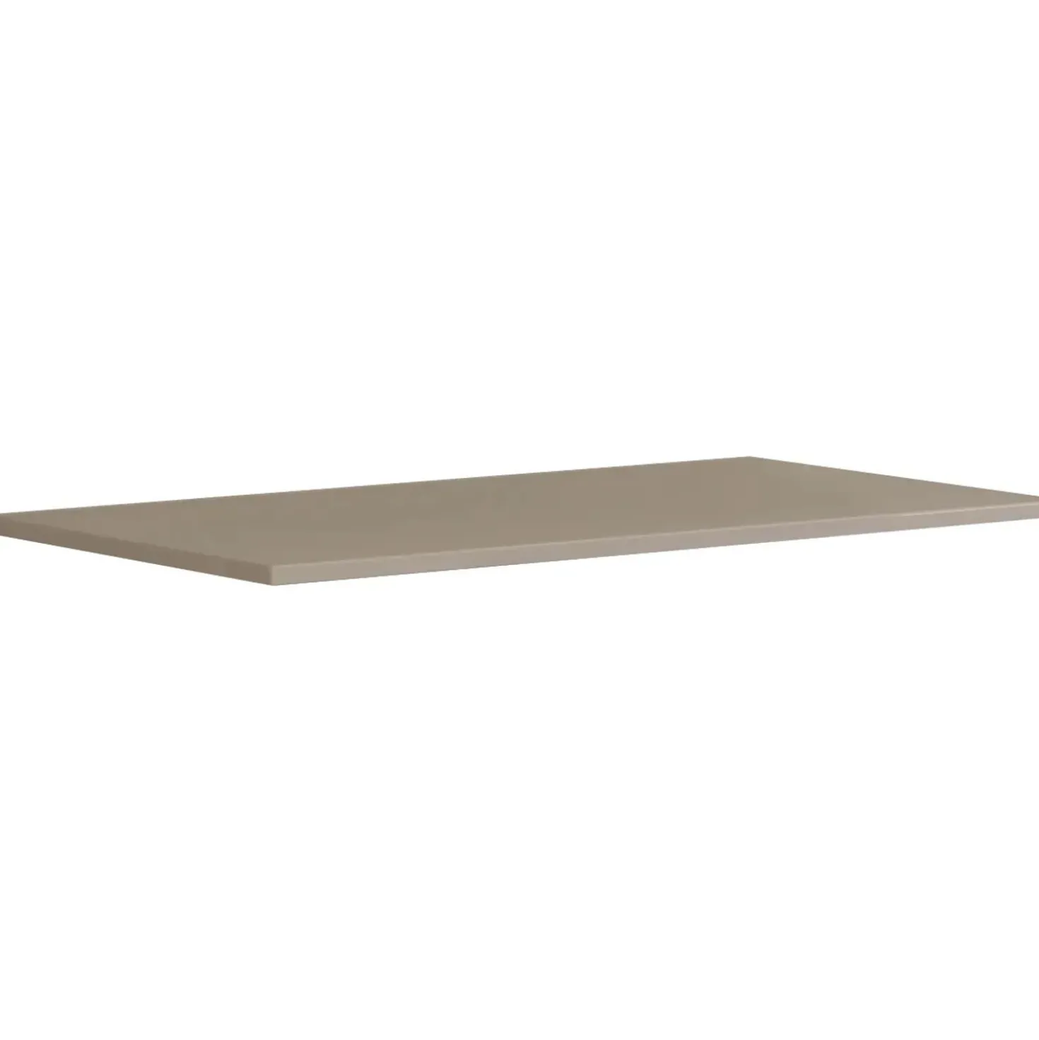 Top di finitura Bali laccato lucido visone l79,7 x h1,8 x p45,5 cm