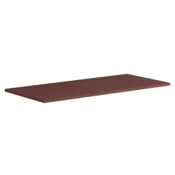 Top di finitura in truciolare 99,7x1,8x45,5 cm laccato opaco rosso Jaipur