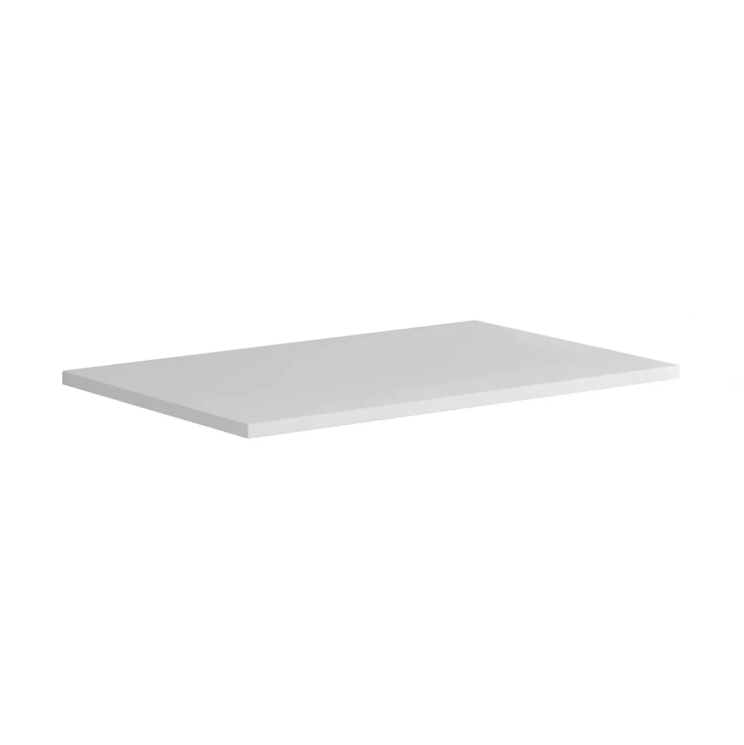 Top di finitura in truciolare 79,7x1,8x45,5 cm Bianco opaco