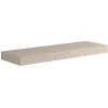 Top scatolato senza staffe 140x10x46 cm Rovere chiaro