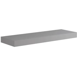 Top scatolato senza staffe 140x10x46 cm Grigio