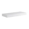 Top scatolato senza staffe 120x10x46 cm Bianco opaco