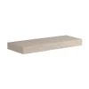 Top scatolato senza staffe 120x10x46 cm Rovere chiaro