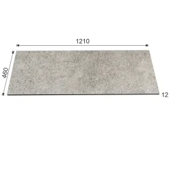 Top teknowood mercurio 1210 x 460 x 12,4 mm