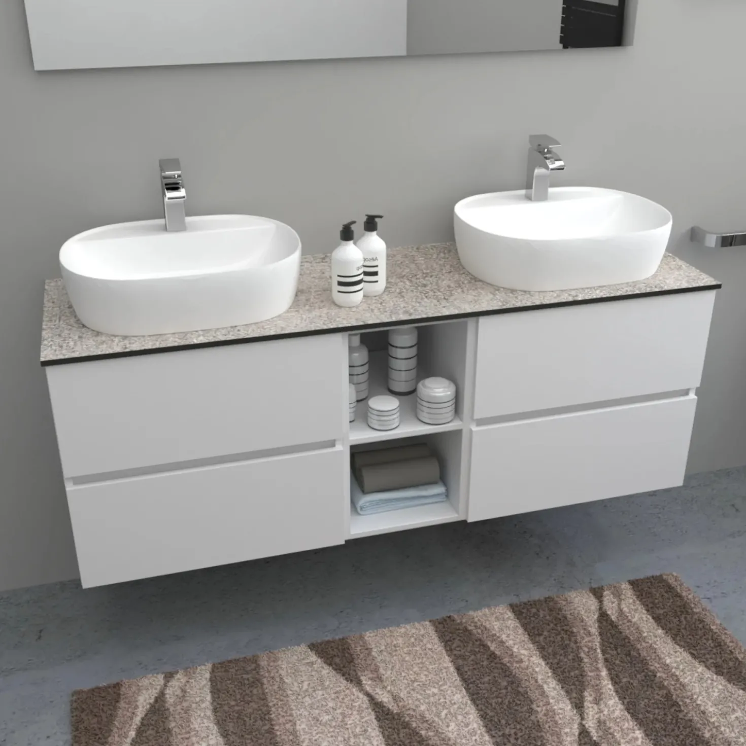 Top teknowood mercurio 1500 x 460 x 12,4 mm