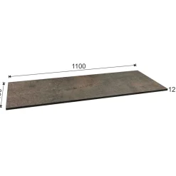 Top teknowood urano 1110 x 460 x 12,4 mm