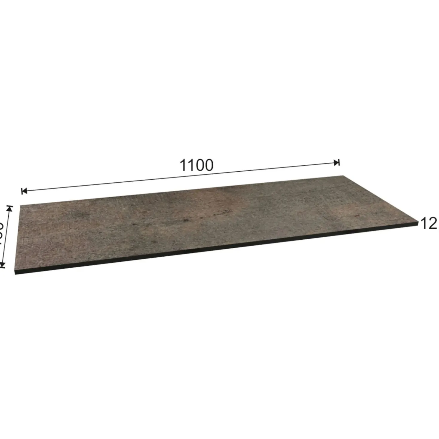 Top teknowood urano 1110 x 460 x 12,4 mm