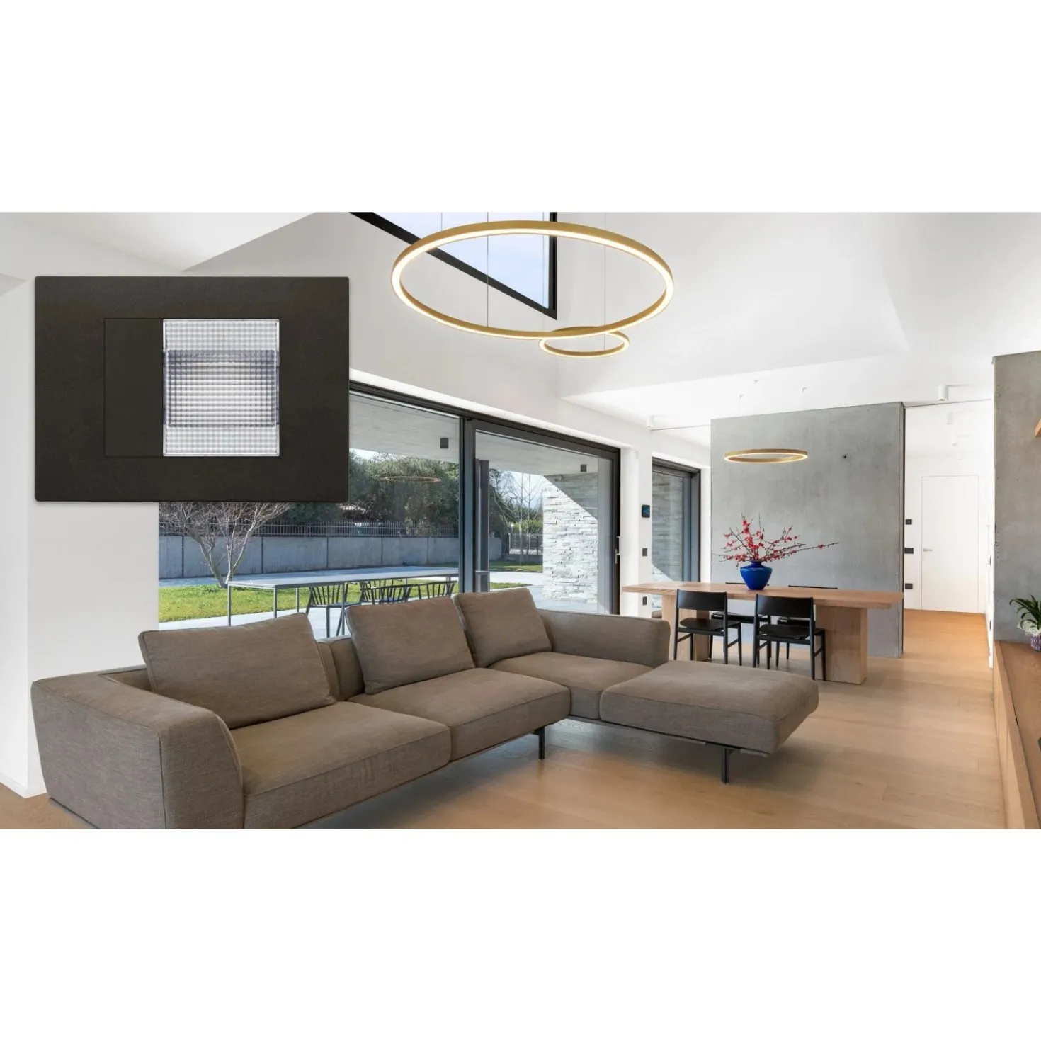 Torcia estraibile di emergenza comandabile Vimar LED 2M