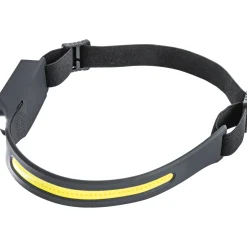 Torcia frontale LED 1 W + 3 W ricaricabile 400 lm
