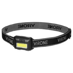Torcia frontale LED COB a batteria 1W 3xAAA non incluse
