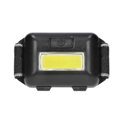Torcia frontale LED COB a batteria 1W 3xAAA non incluse