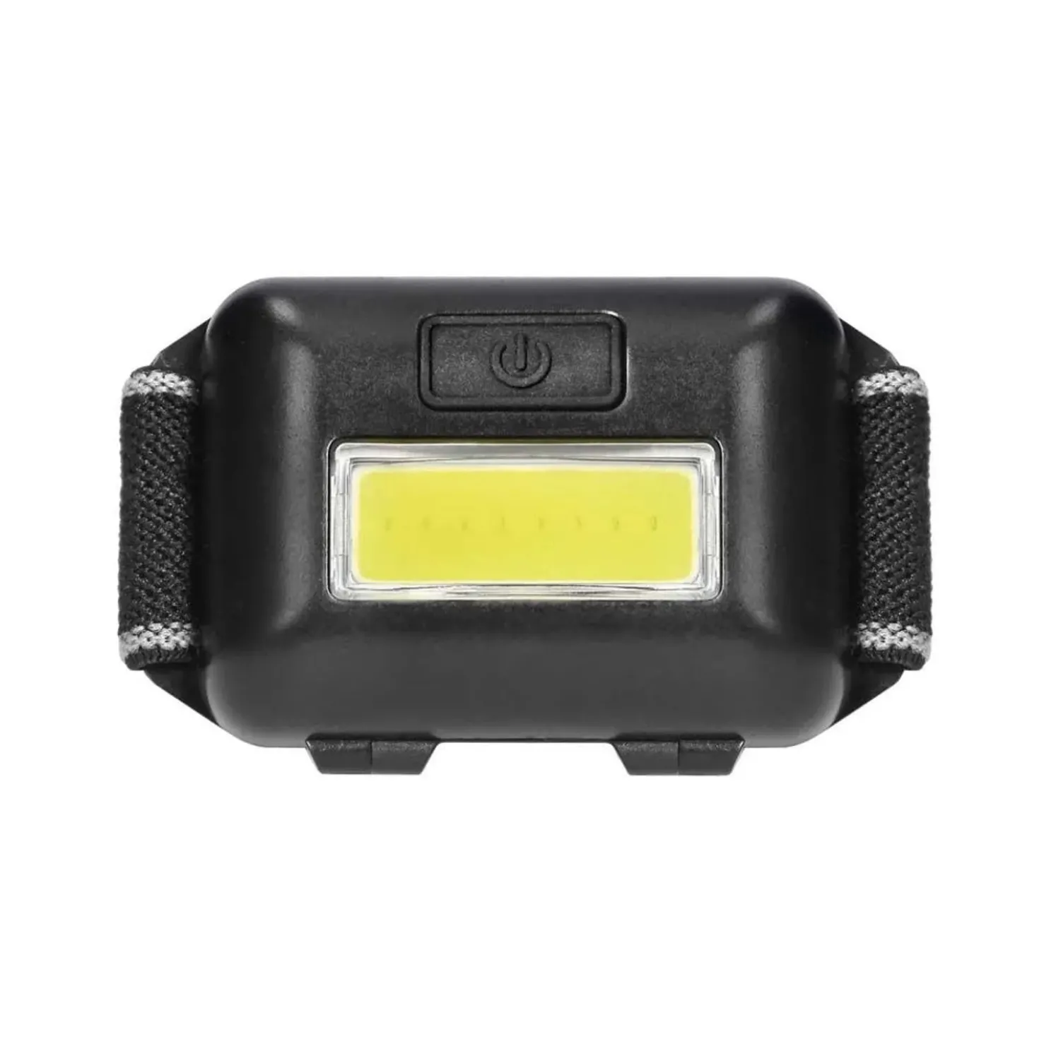 Torcia frontale LED COB a batteria 1W 3xAAA non incluse