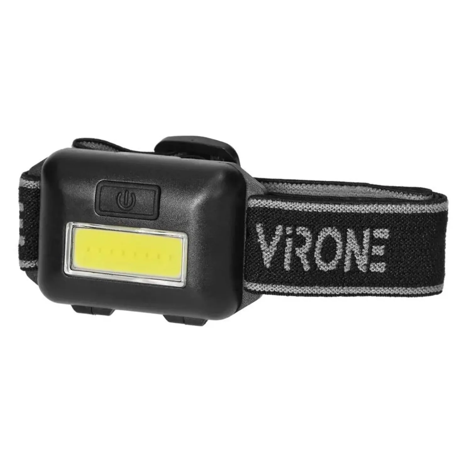 Torcia frontale LED COB a batteria 1W 3xAAA non incluse