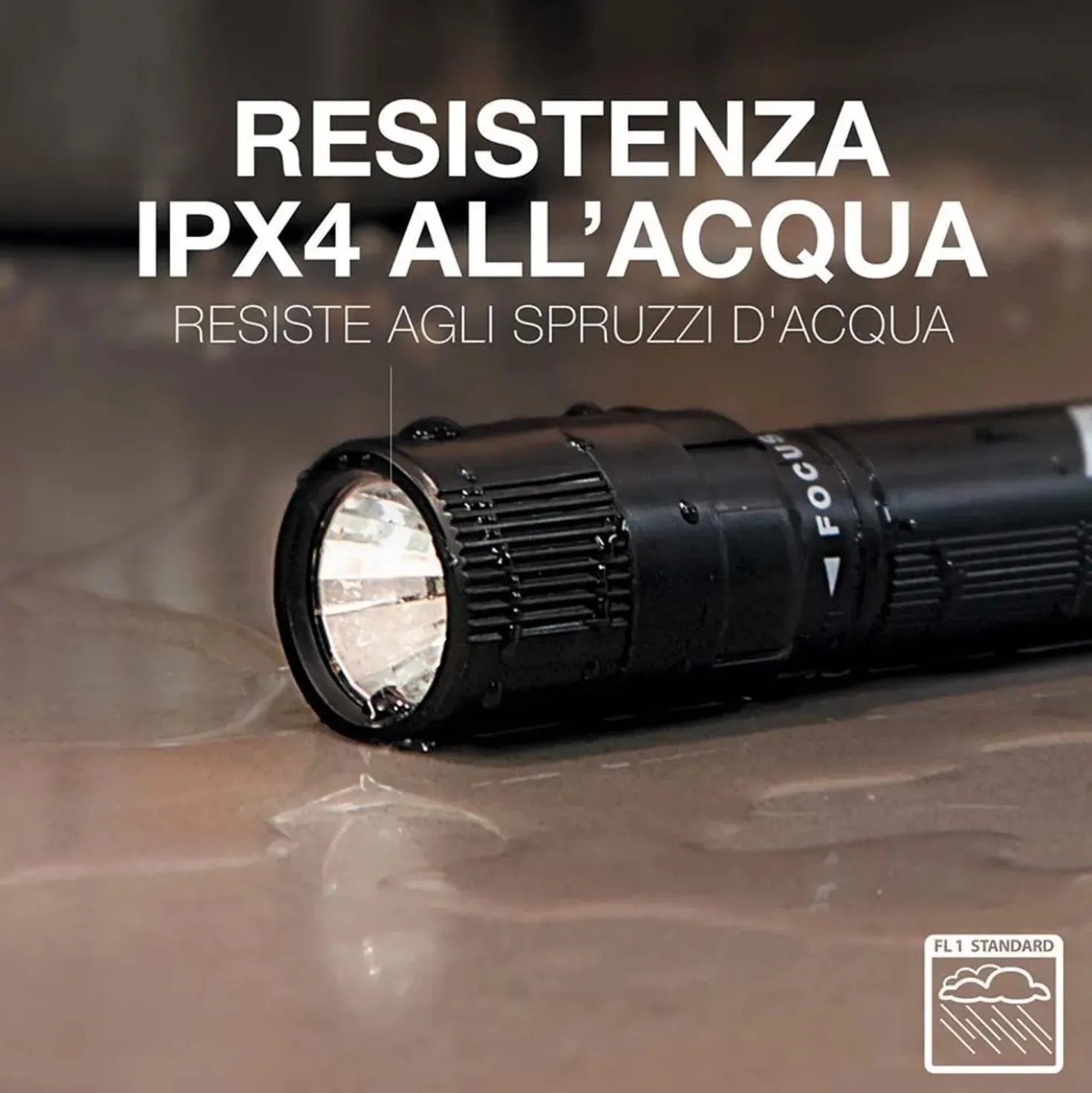 Torcia LED Energizer X-Focus 2AA 50 lum