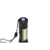 Torcia LED tascabile 20x 90x20 cm nero