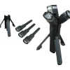 Torcia treppiede a 3+3 LED