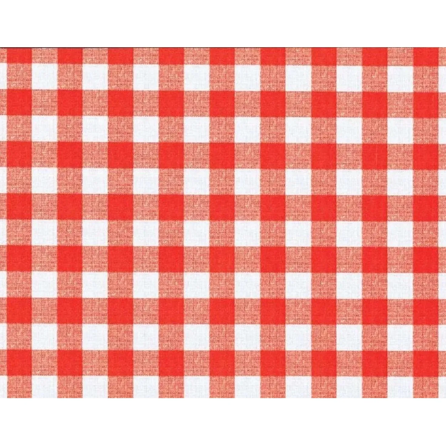 Tovaglia Manhattan Avanti 140 cm al metro rosso-bianco