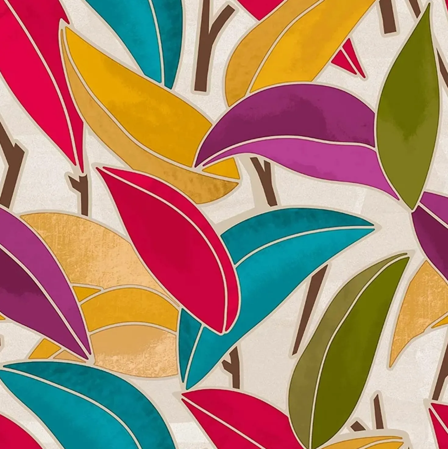 Tovaglia Montecarlo D-c-fix Exotica 140 cm x 20 m al metro