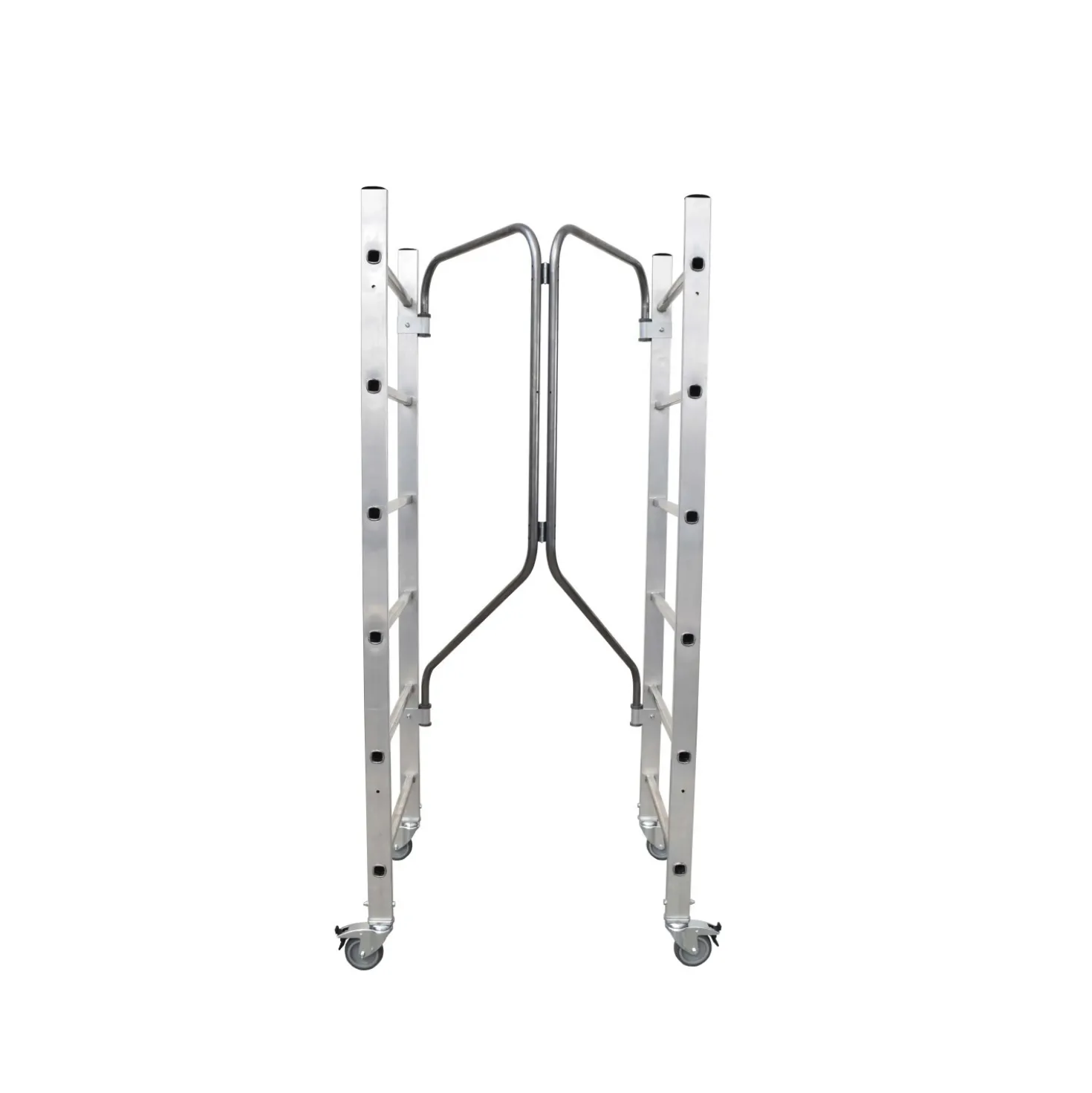 Trabattello pieghevole in alluminio Gierre 1,46x0,64 cm H max 2,97 m