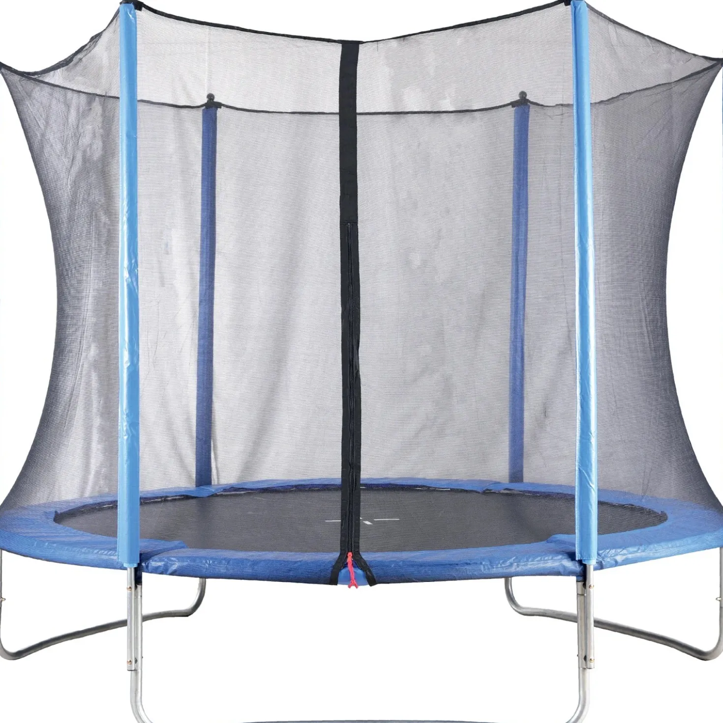 Trampolino rotondo da giardino per bambini L305xH256 cm