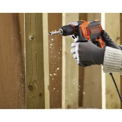 Trapano a percussione Black+Decker 550 W con valigetta