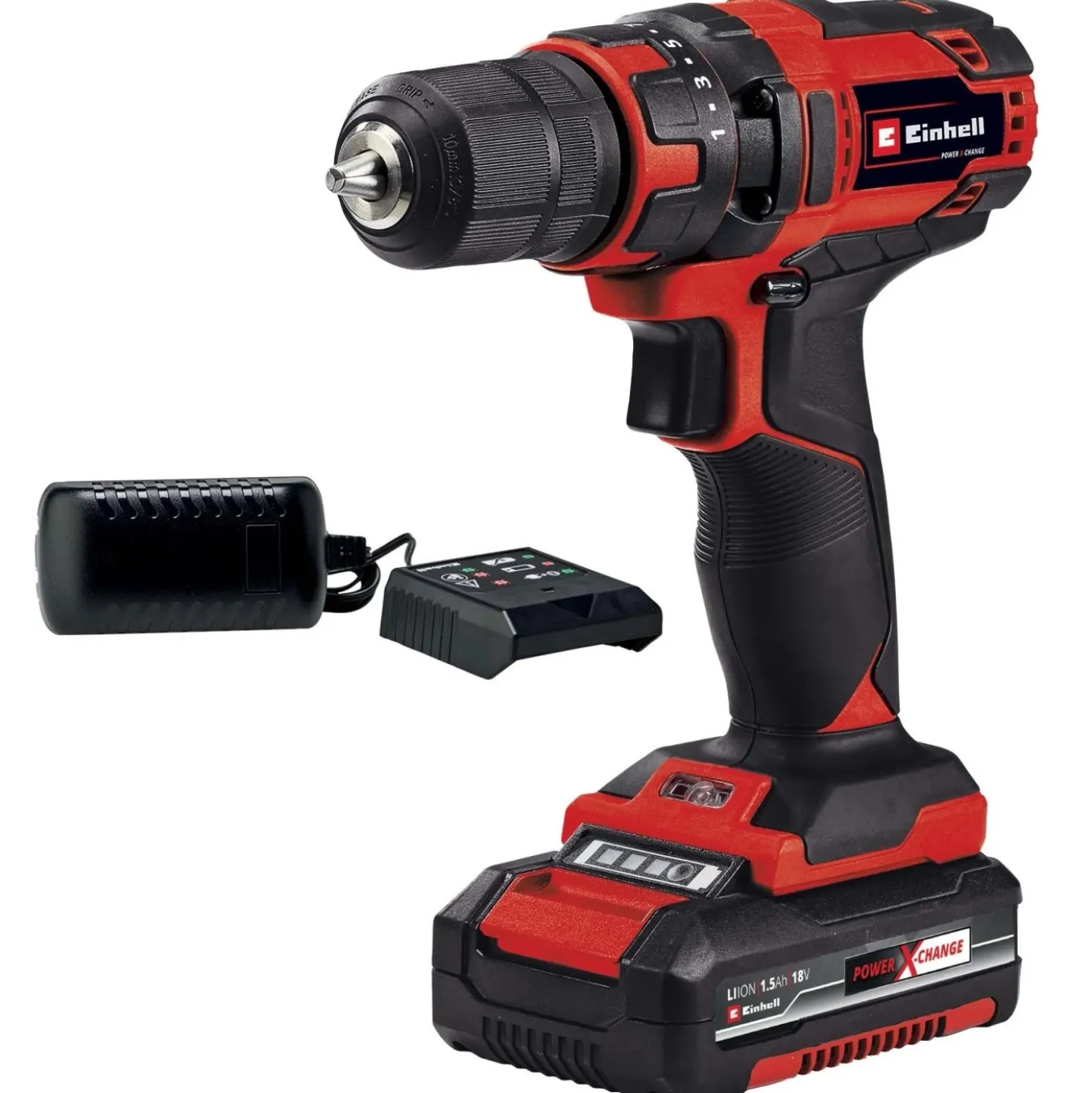Trapano avvitatore a batteria Einhell TC-CD 18/35-2 Li 18 V 1,5 Ah