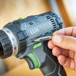Trapano avvitatore a batteria LUX-TOOLS 1 A-BS-20 20 V - Solo corpo macchina