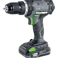 Trapano avvitatore a batteria LUX 2x20 V 2 Ah