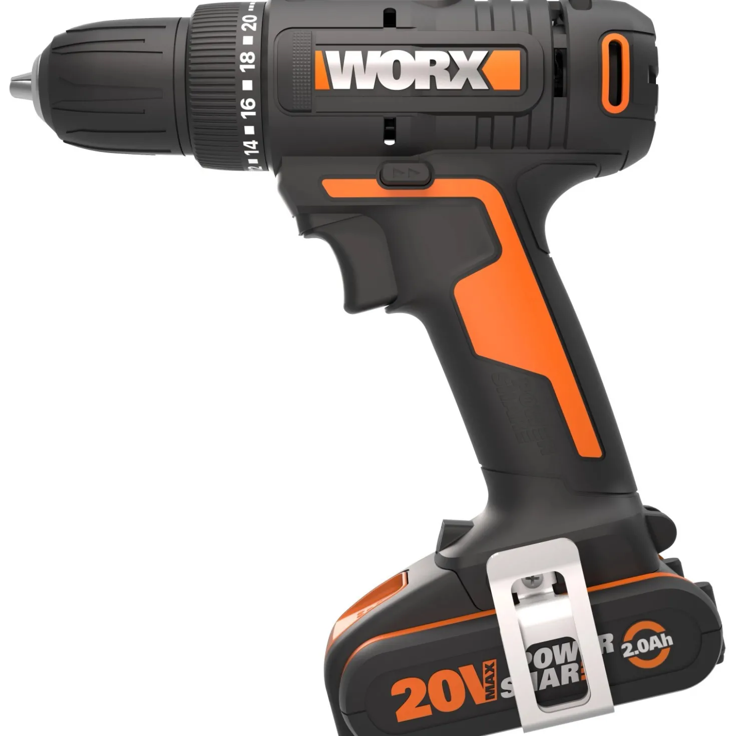 Trapano avvitatore a batteria Worx WX100 20 V 2 Ah
