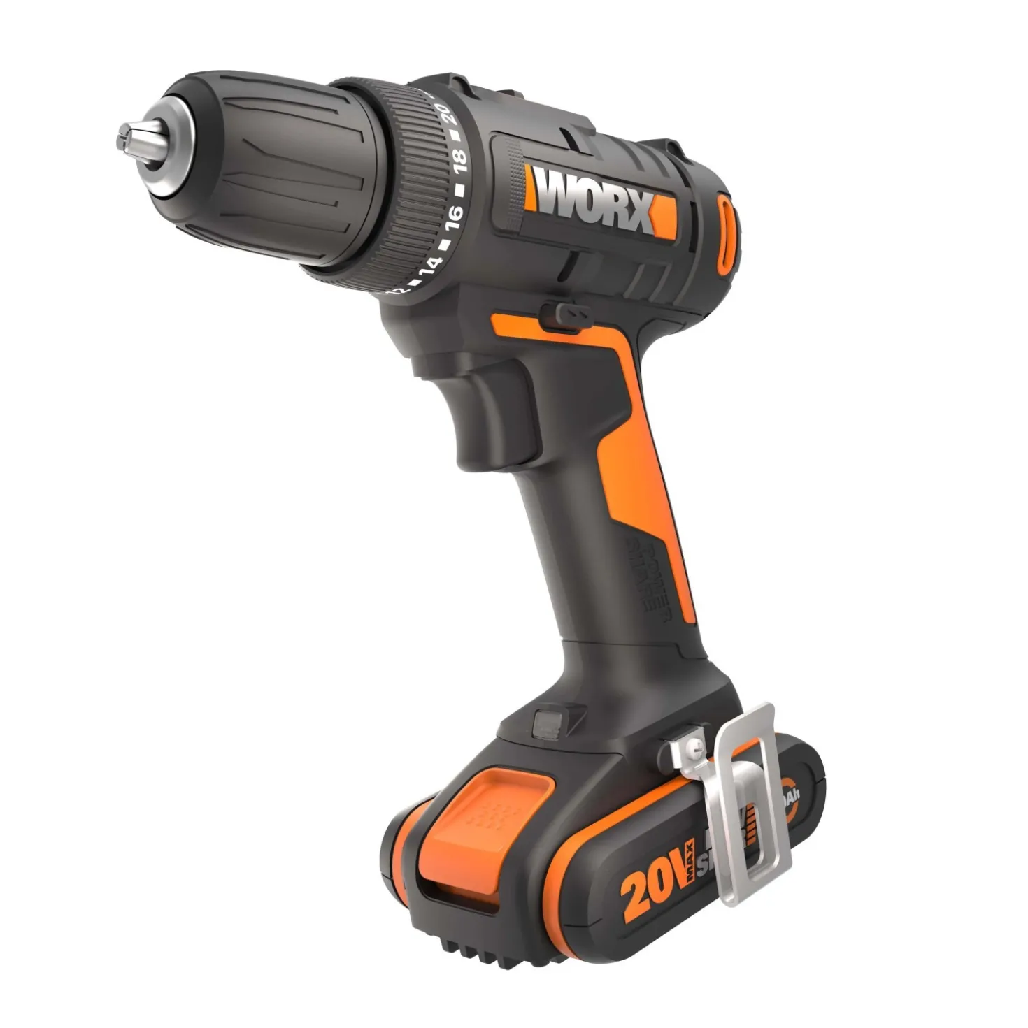 Trapano avvitatore a batteria Worx WX100 20 V 2 Ah