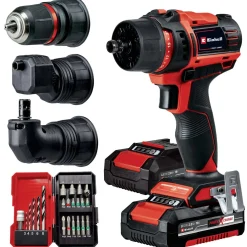 Trapano avvitatore a batteria Einhell TE-CD 18/45 3X-Li 18 V 2x2 Ah