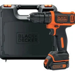 Trapano avvitatore a batteria Black+Decker 10,8 V 1,5 Ah