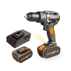 Trapano avvitatore a batteria Worx WX352.1 20 V 4 Ah